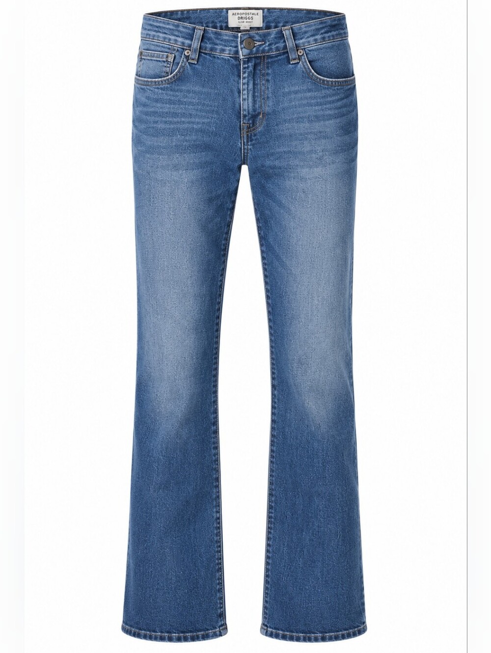 AEROPOSTALE | Men's Driggs Slim Bootcut Medium Wash Denim Cotton Jeans | 29x30